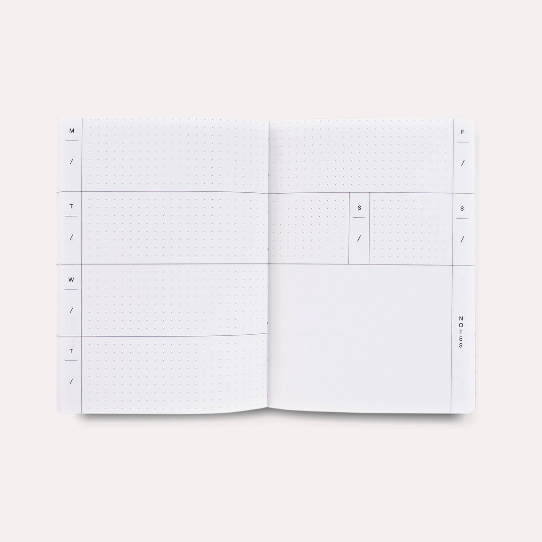 Seoul Pocket Undated Weekly Planner