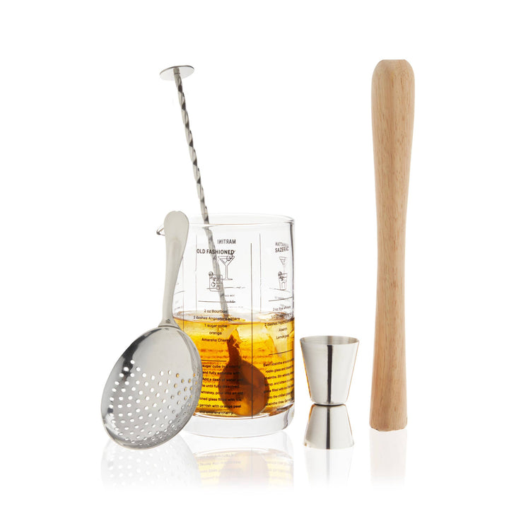 Mixologist Cocktail Mixing Bartender Kit Set of 5