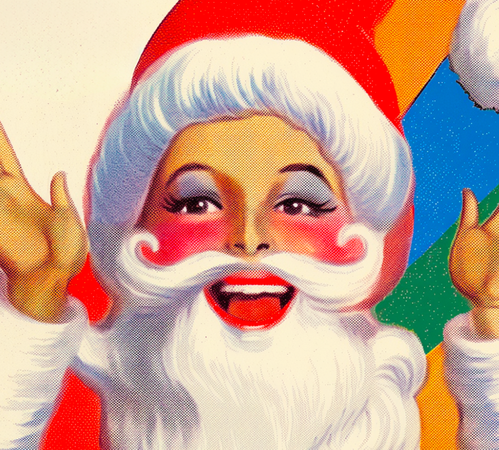 CHRISTMAS is A DRAG! Holiday card