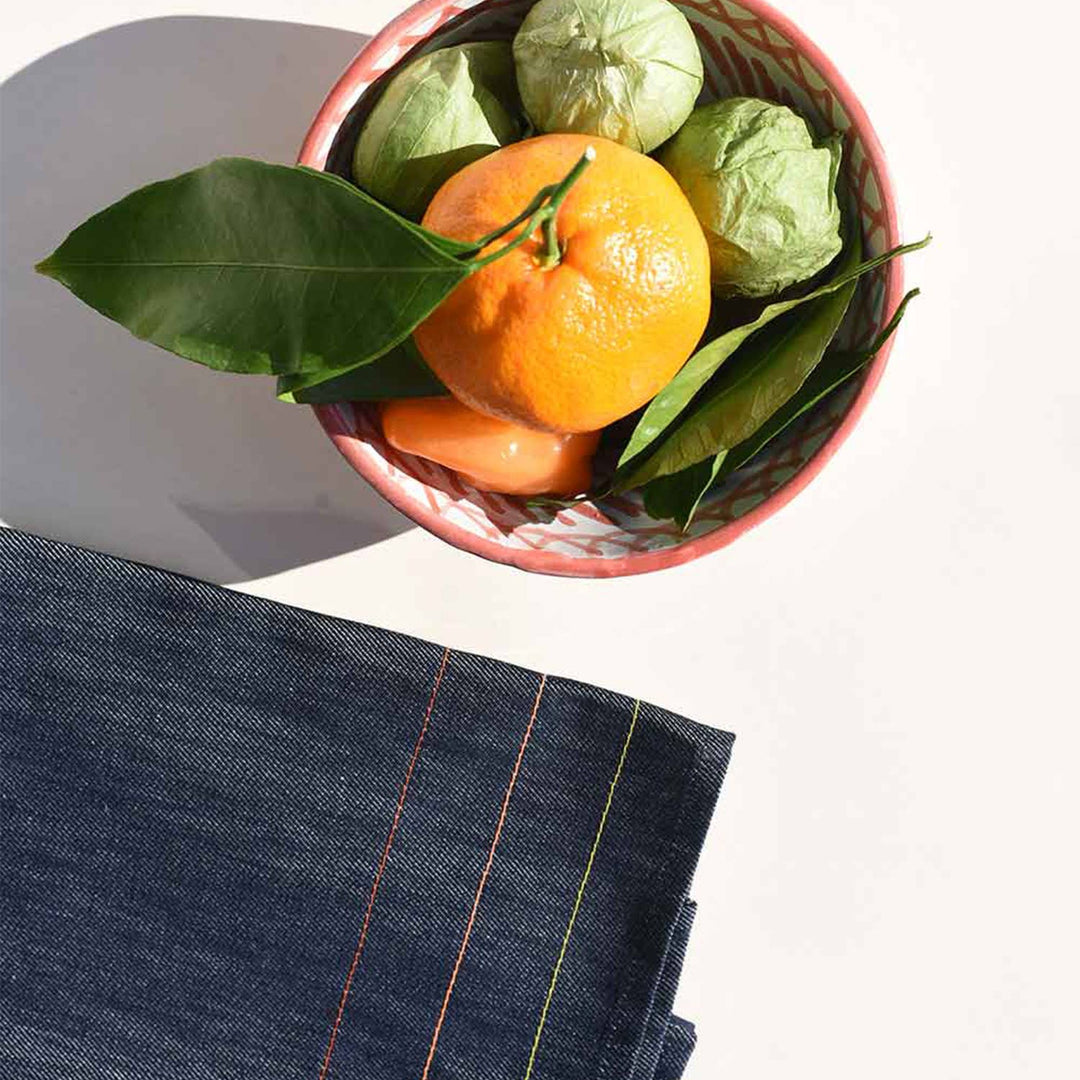 Denim Jewel Tea Towels | Set of 2