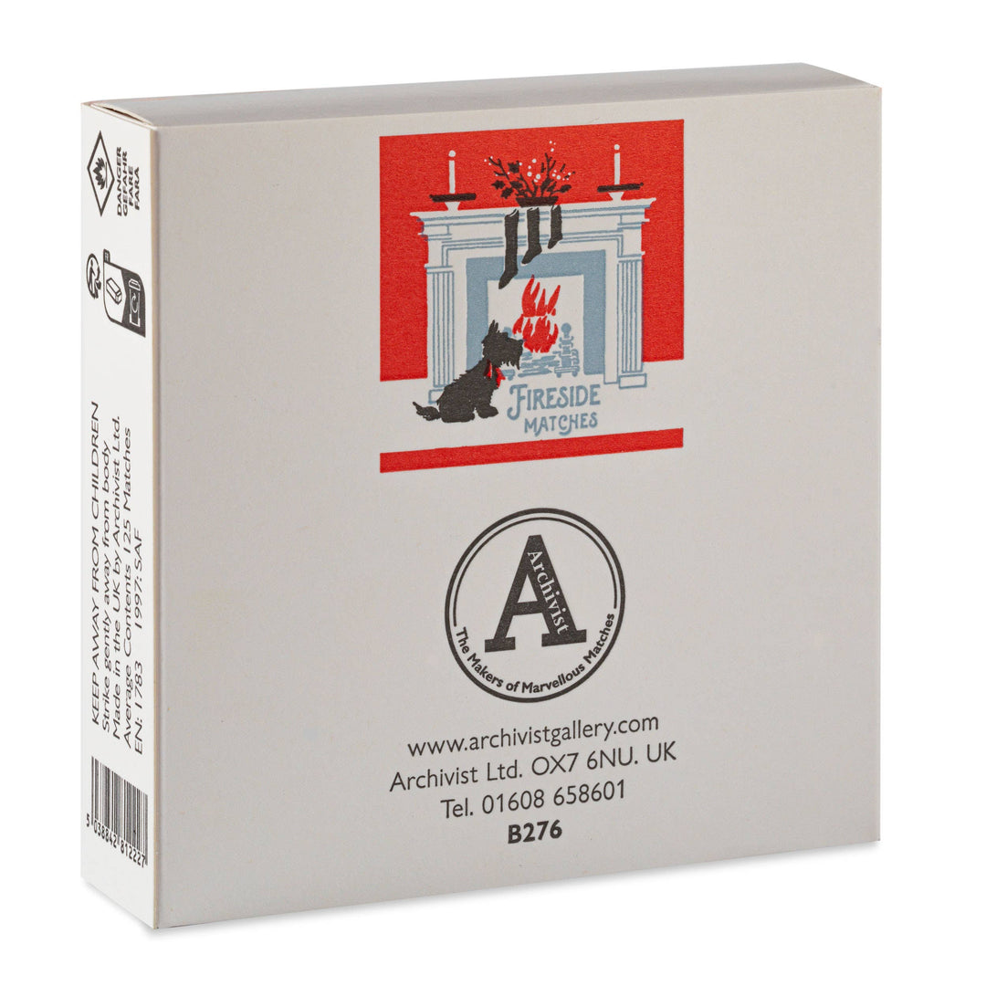 Scotty Dog Fireside Christmas Matchees