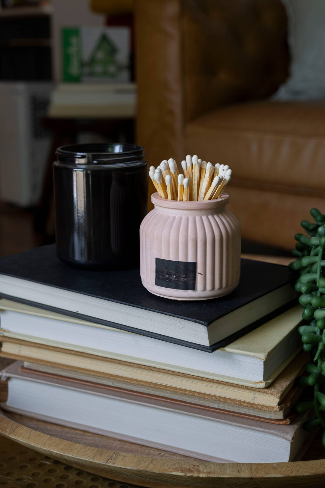 Apothecary Match Holder- Long Matches: Matcha