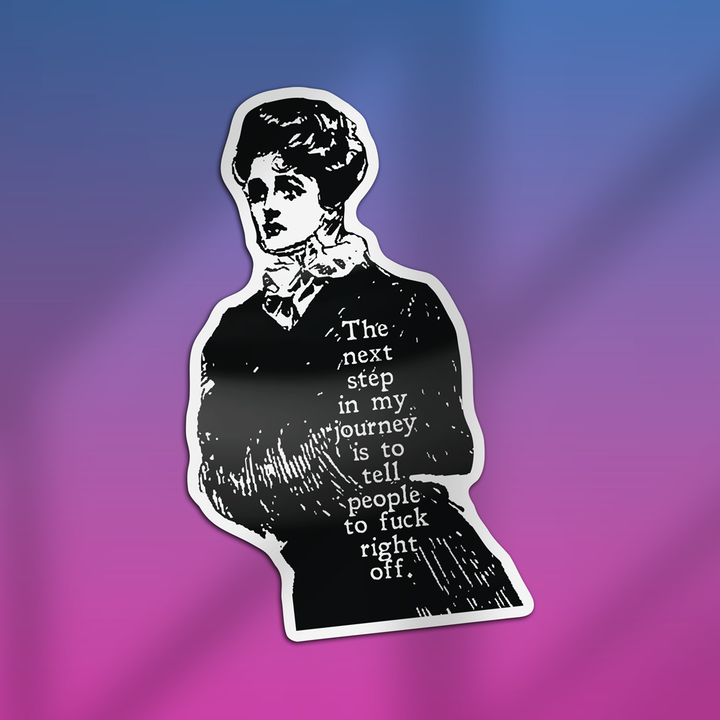Gibson Girl My Journey Sticker