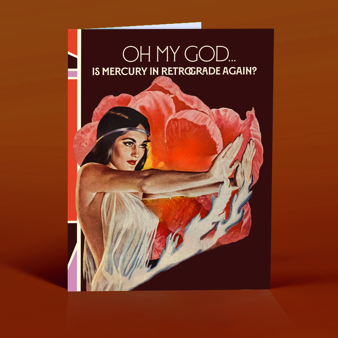 Mercury In Retrograde Again? Card