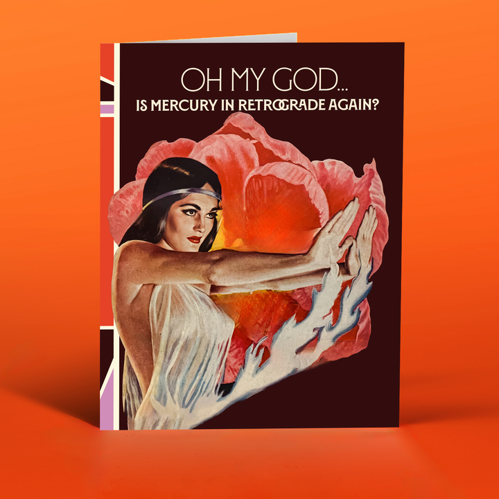 Mercury In Retrograde Again? Card