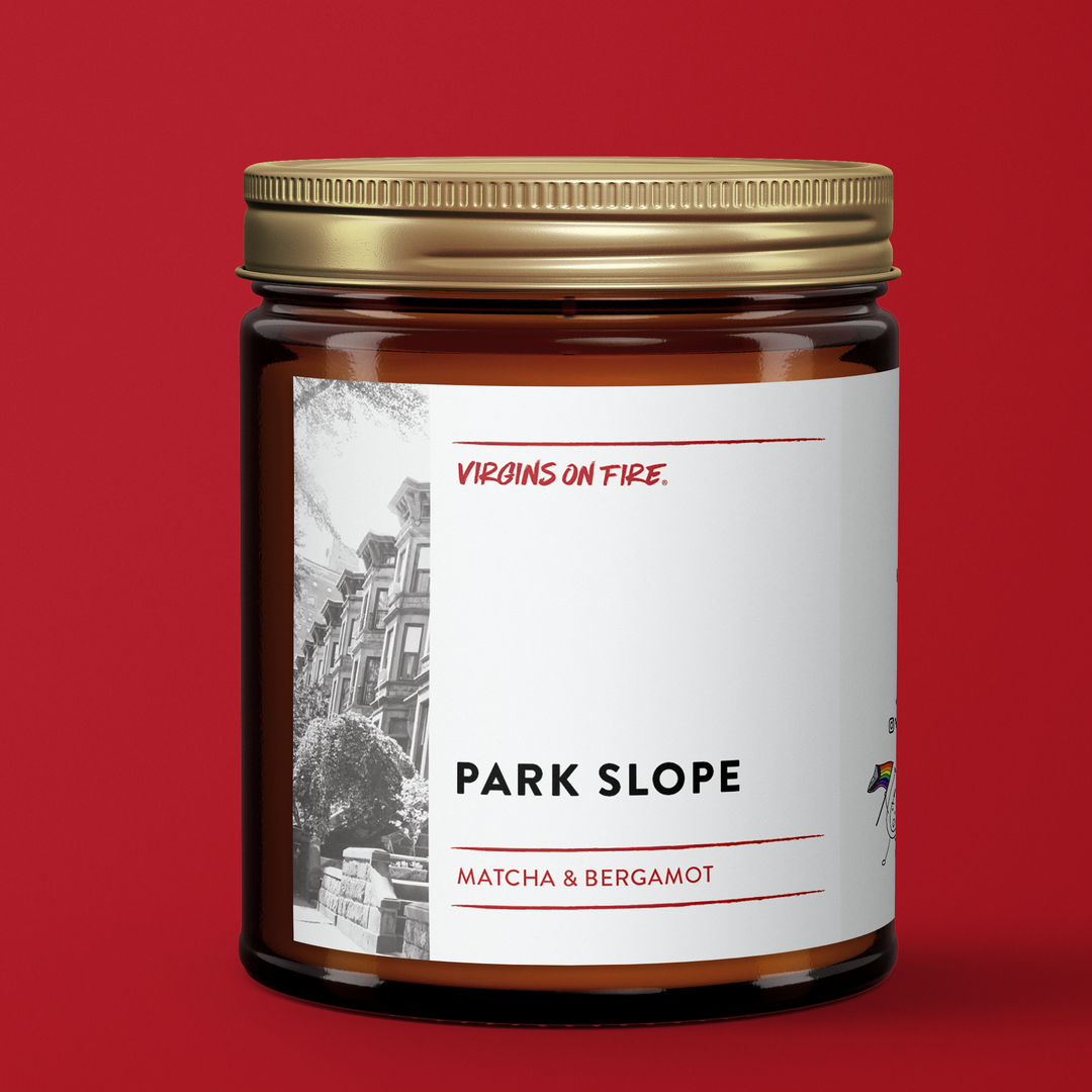 PARK SLOPE (Matcha & Bergamot) Handmade Brooklyn Soy Candle