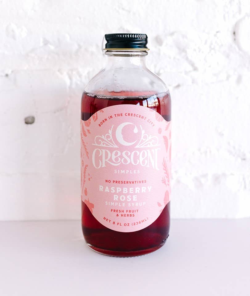 Raspberry Rose Simple Syrup