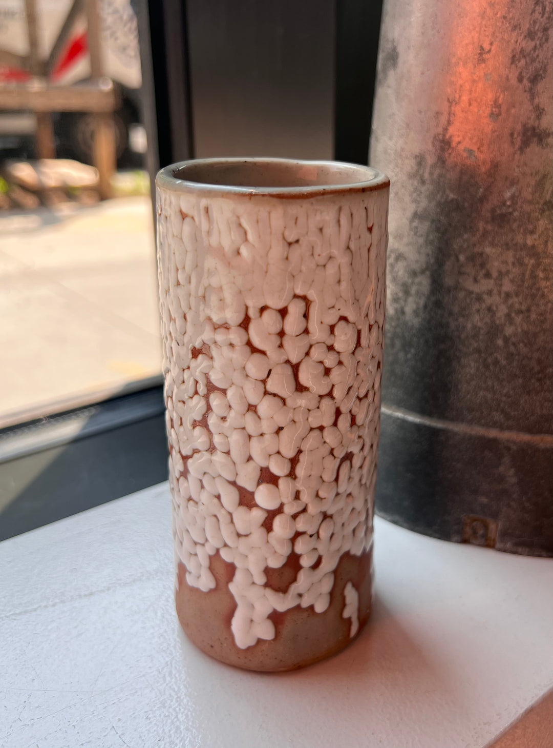 Marshmallow Fluff Vase