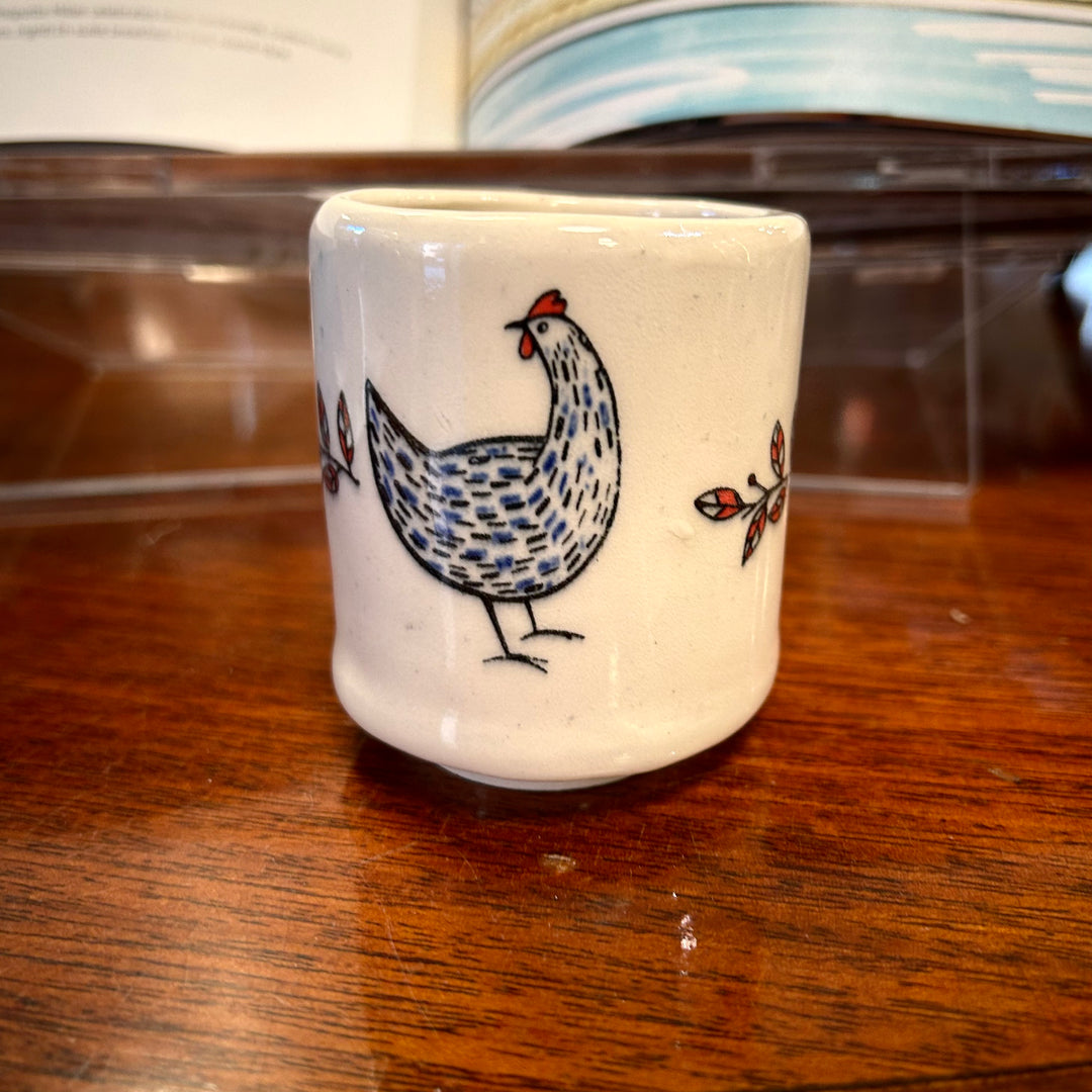 Small Ceramic Graphic Cups