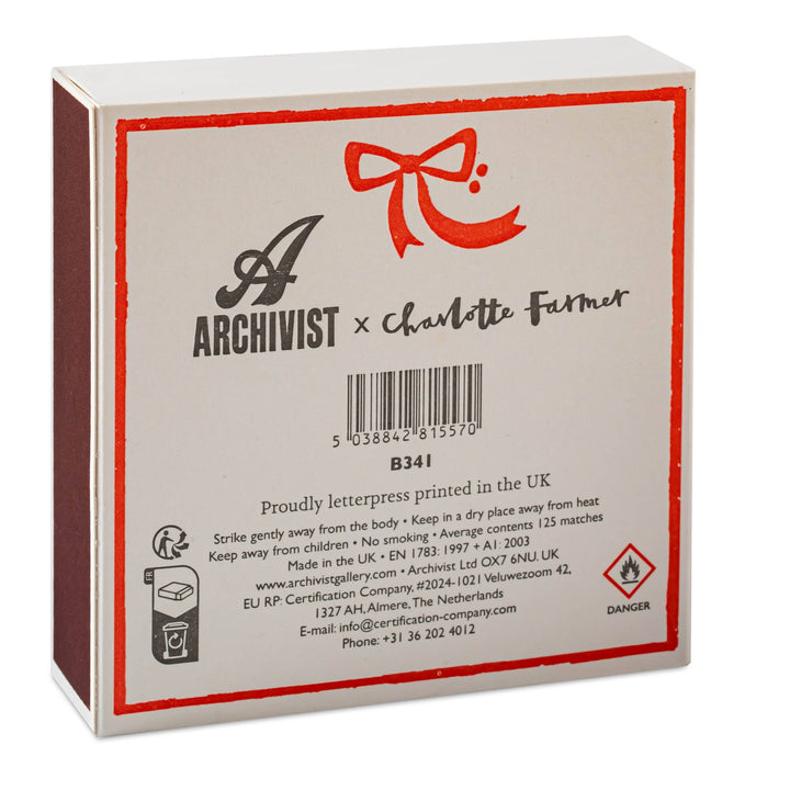 Poodle Christmas Safety Matches