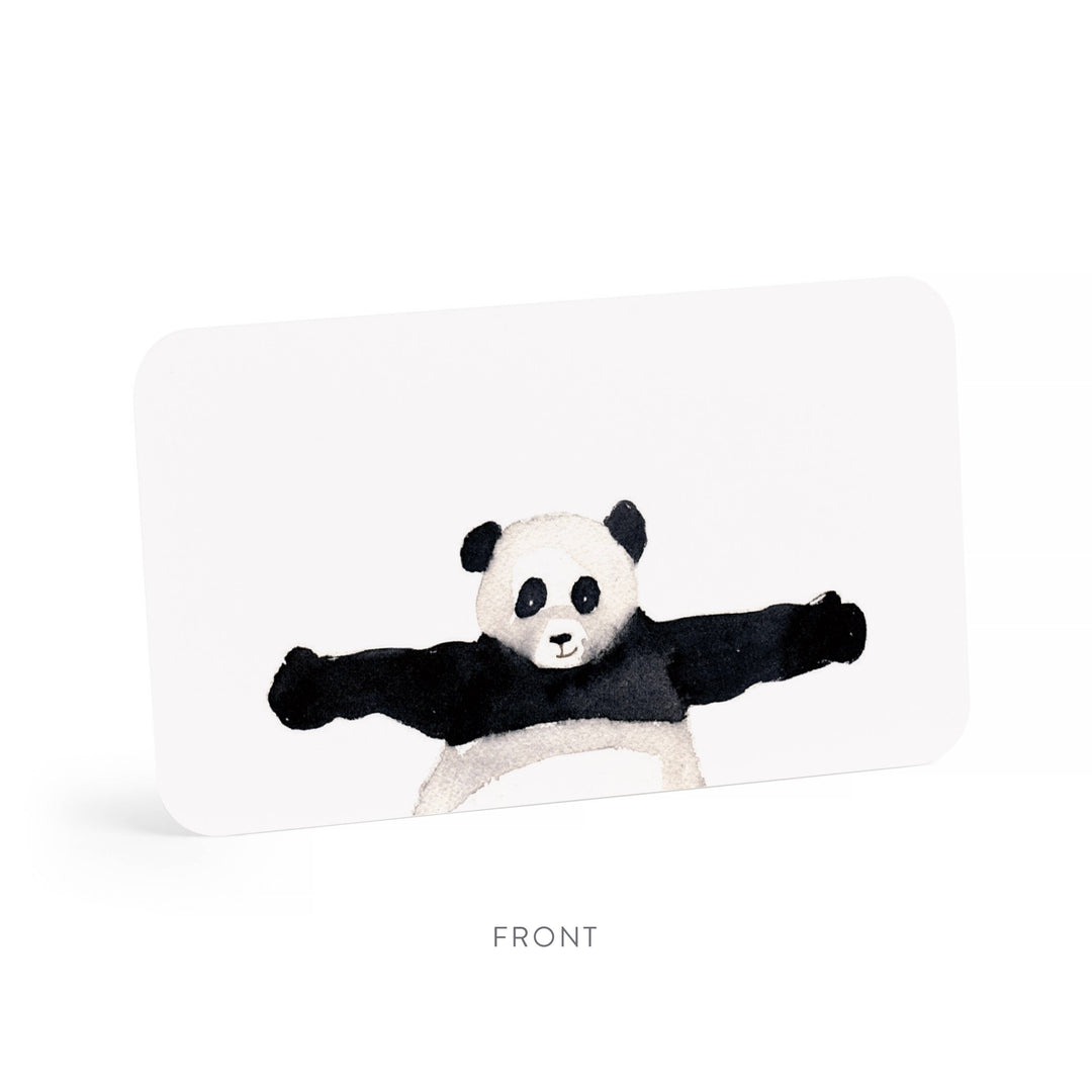 Panda Hug Little Notes® – Mini Notecard Pack, Set of 55