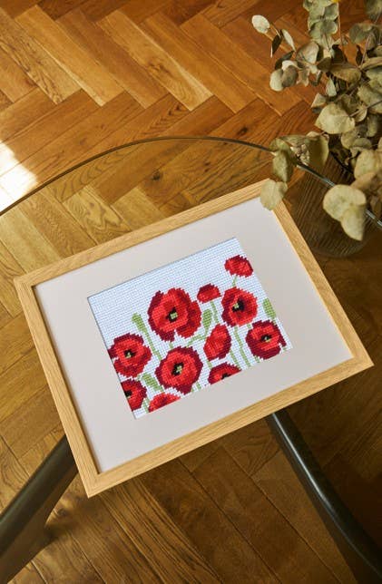 DMC Designer Tapestry Kit Poppy Field