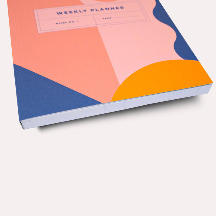 Miami No. 1 Weekly Lay Flat Undated Planner Book