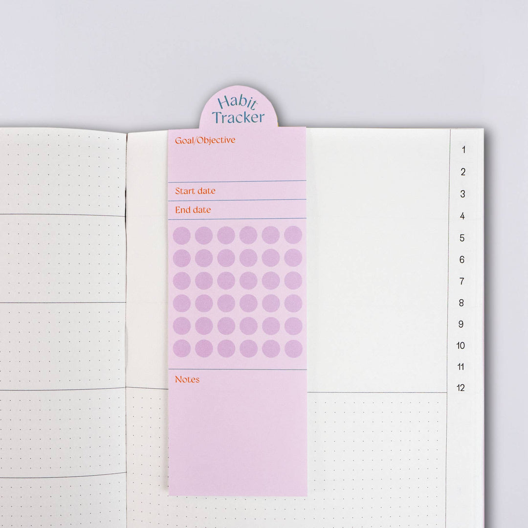 Seoul Habit Tracker Bookmark Set