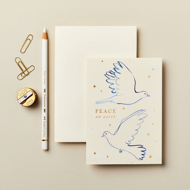 Doves 'Peace on Earth' Card