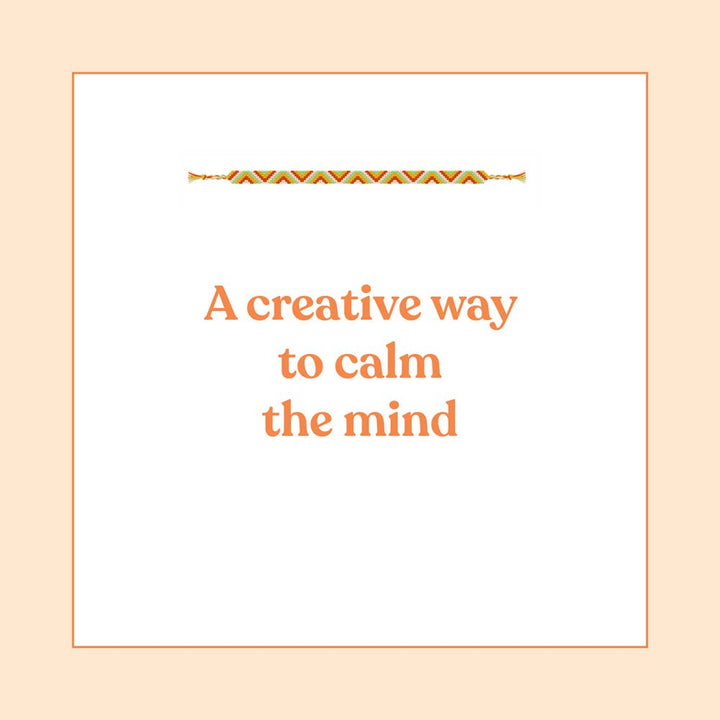 Mindful Crafts: Calm Vibes Friendship Bracelet Kit