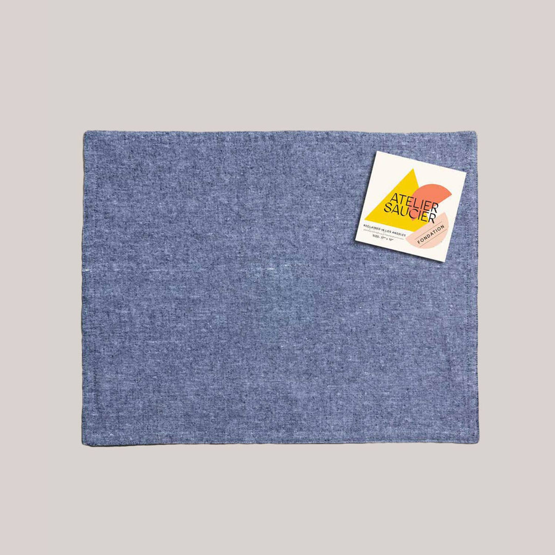 Charcoal Chambray Placemat (INDIVIDUAL)