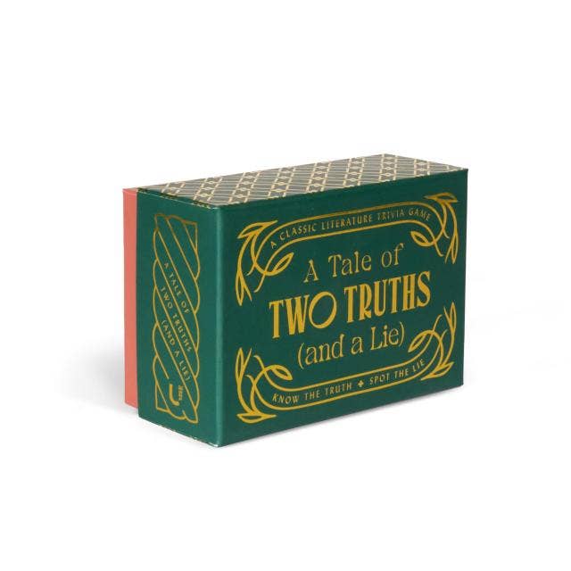 Two Truths and a Lie: Literary Edition