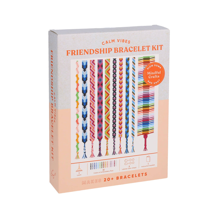 Mindful Crafts: Calm Vibes Friendship Bracelet Kit