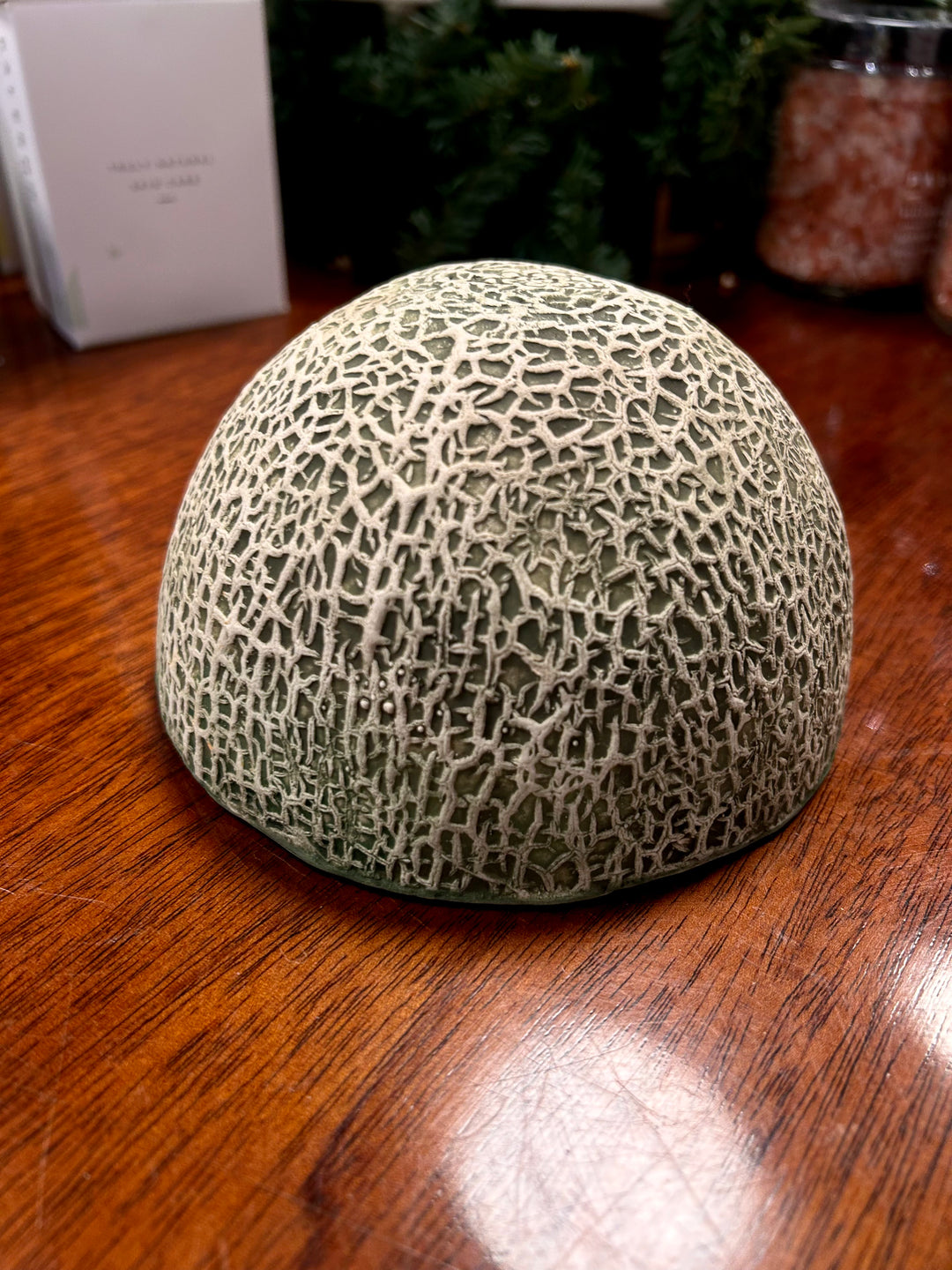 Cantaloupe Bowl Sculpture