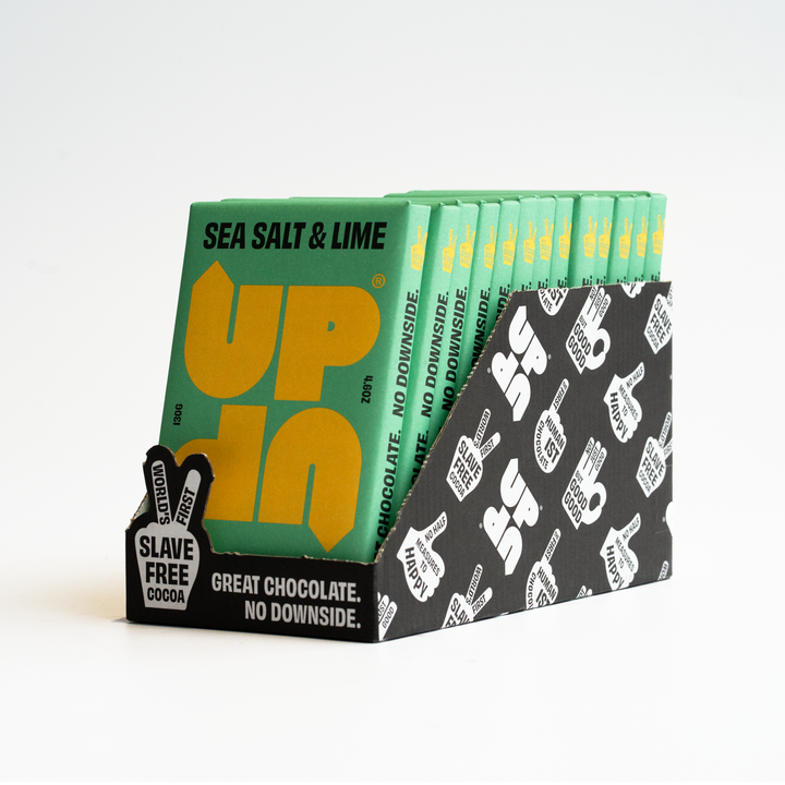 UP & UP Chocolate: Tequila & Lime Milk Chocolate Bar