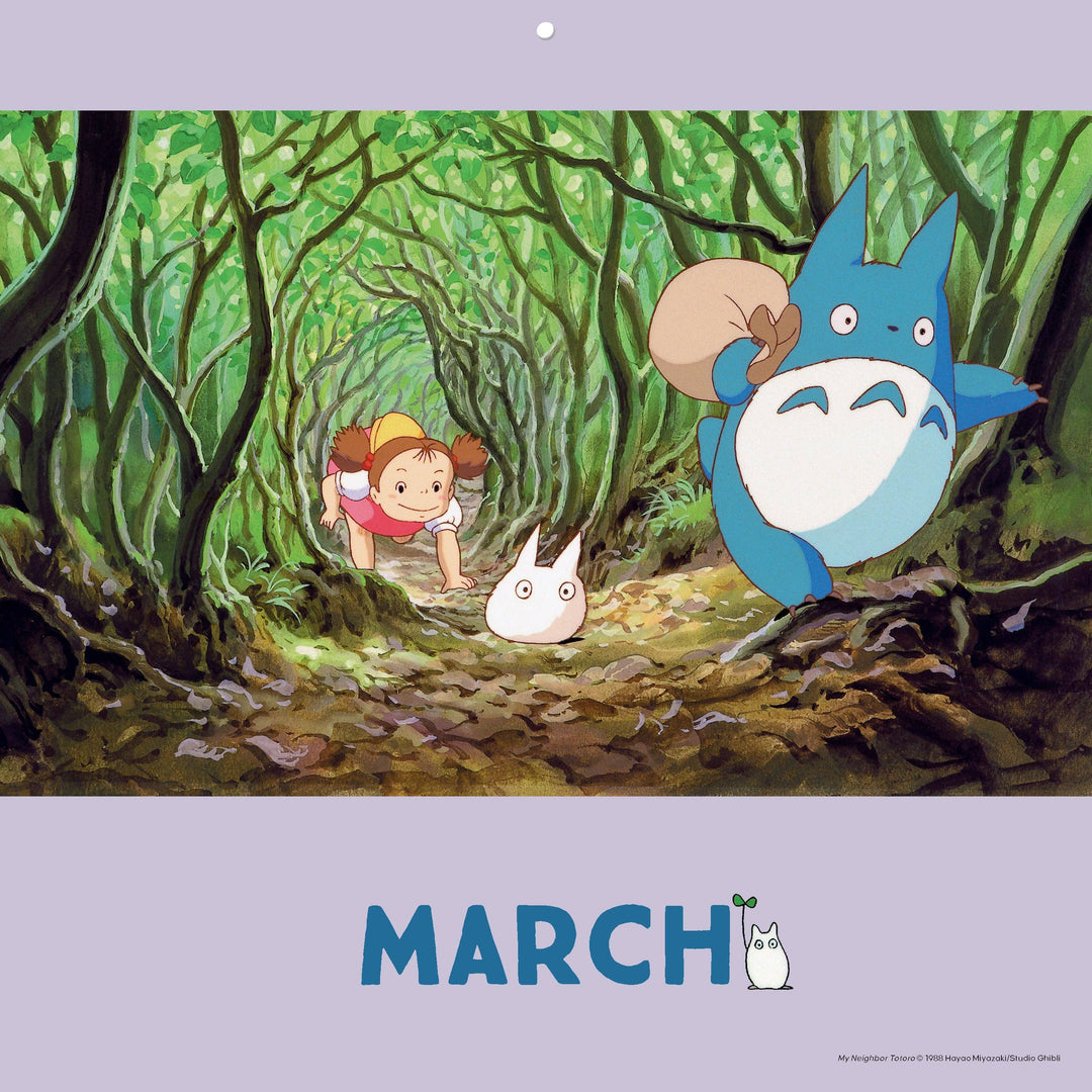 Studio Ghibli My Neighbor Totoro 2026 Wall Calendar