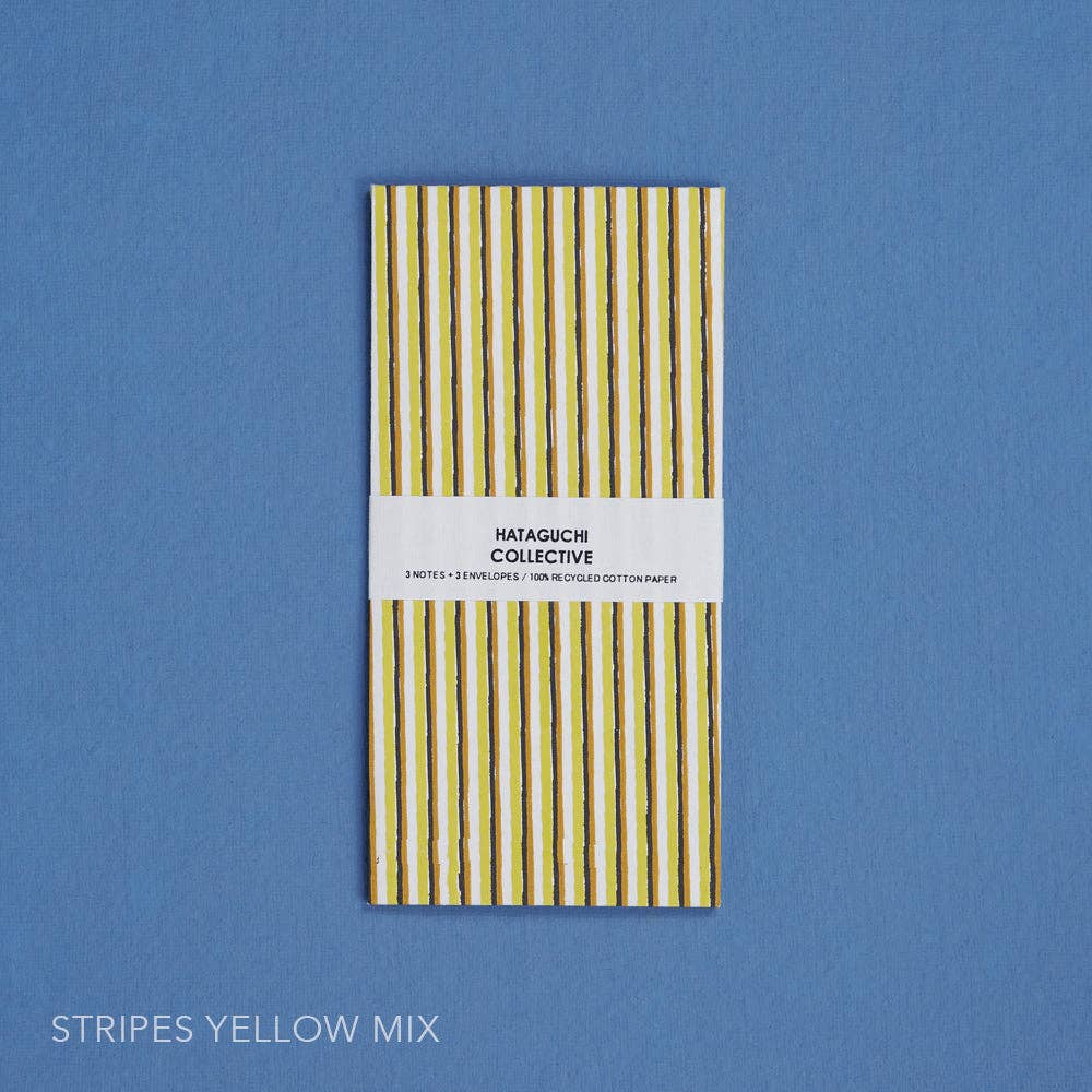 Large Envelope with Notecard Set: SHIMA-MARU RED x BLUE