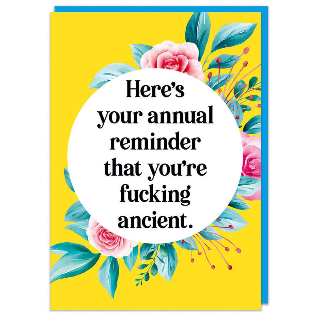 Your annual reminder Greeting Card