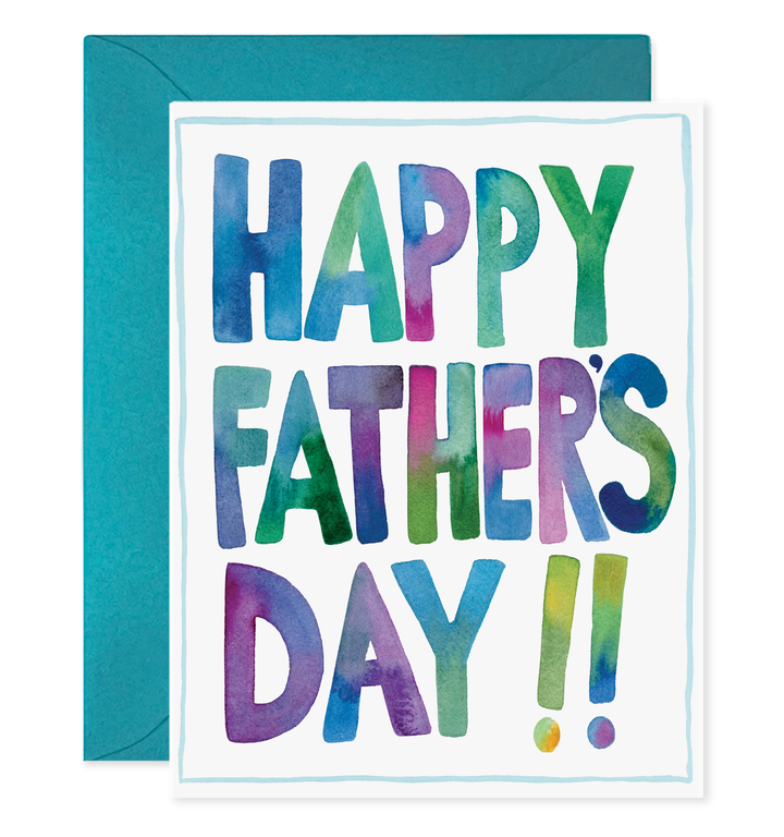 HFD Colors Father's Day Greeting Card