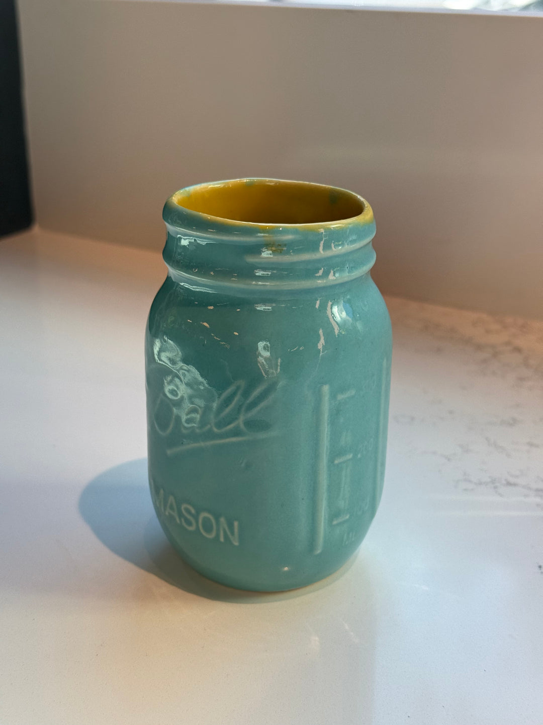 Stoneware Ball Jar