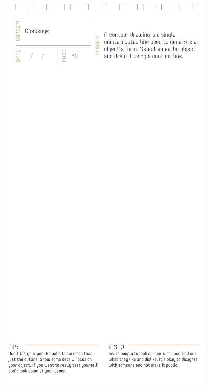 Draw the Line: A 100-Day Journal to Build Your Confidence