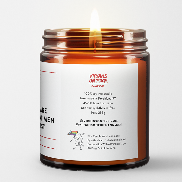 WOMEN ARE MAD THAT MEN EVEN EXIST (Vanilla) - Funny Candle