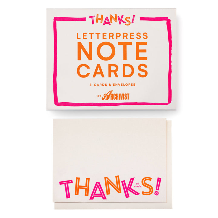 Thank You Notecards Set by J.Falkner