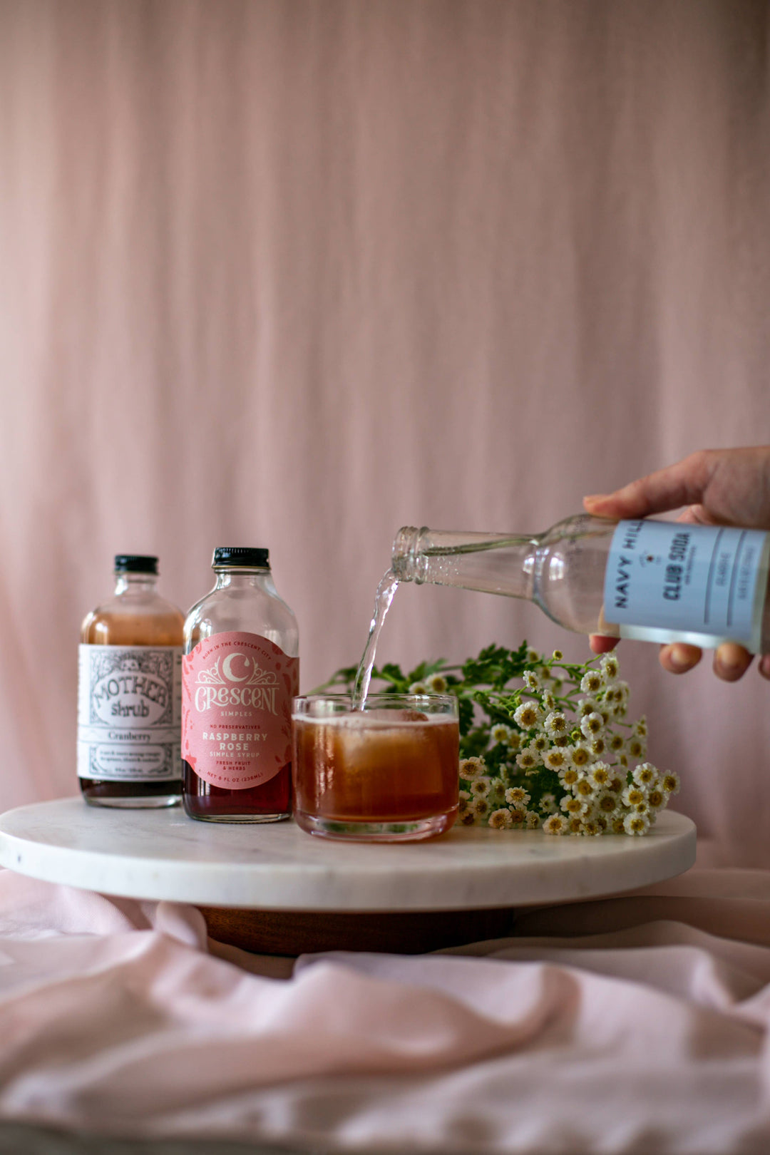 Raspberry Rose Simple Syrup