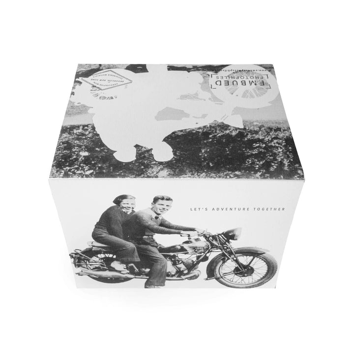 Motorcycle Lets Adventure Together Card