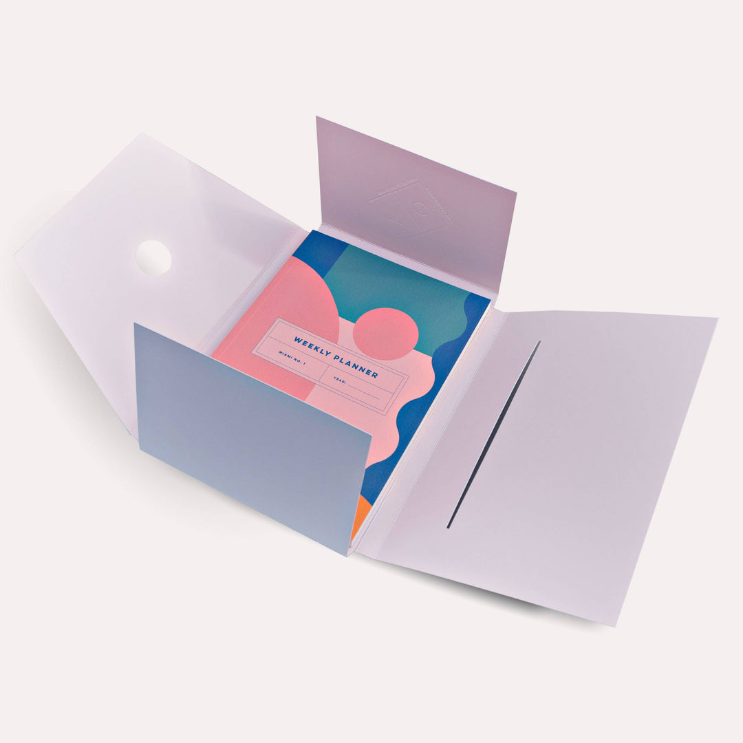 Miami No. 1 Weekly Lay Flat Undated Planner Book