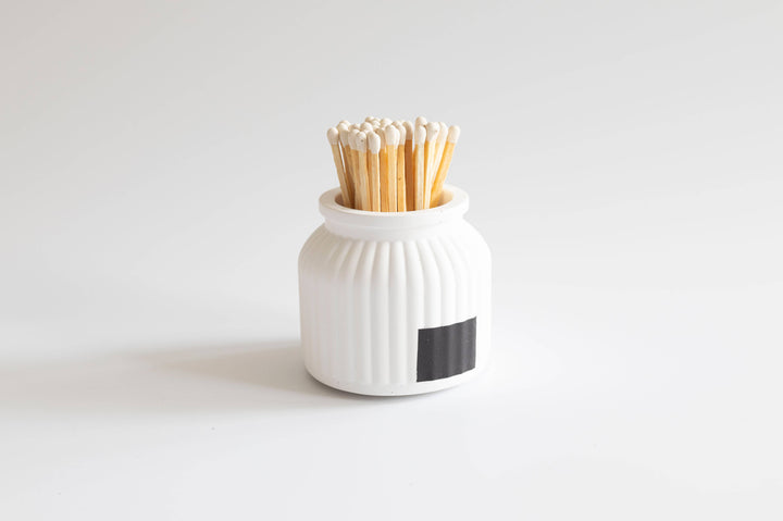 Apothecary Match Holder- Long Matches: Acai