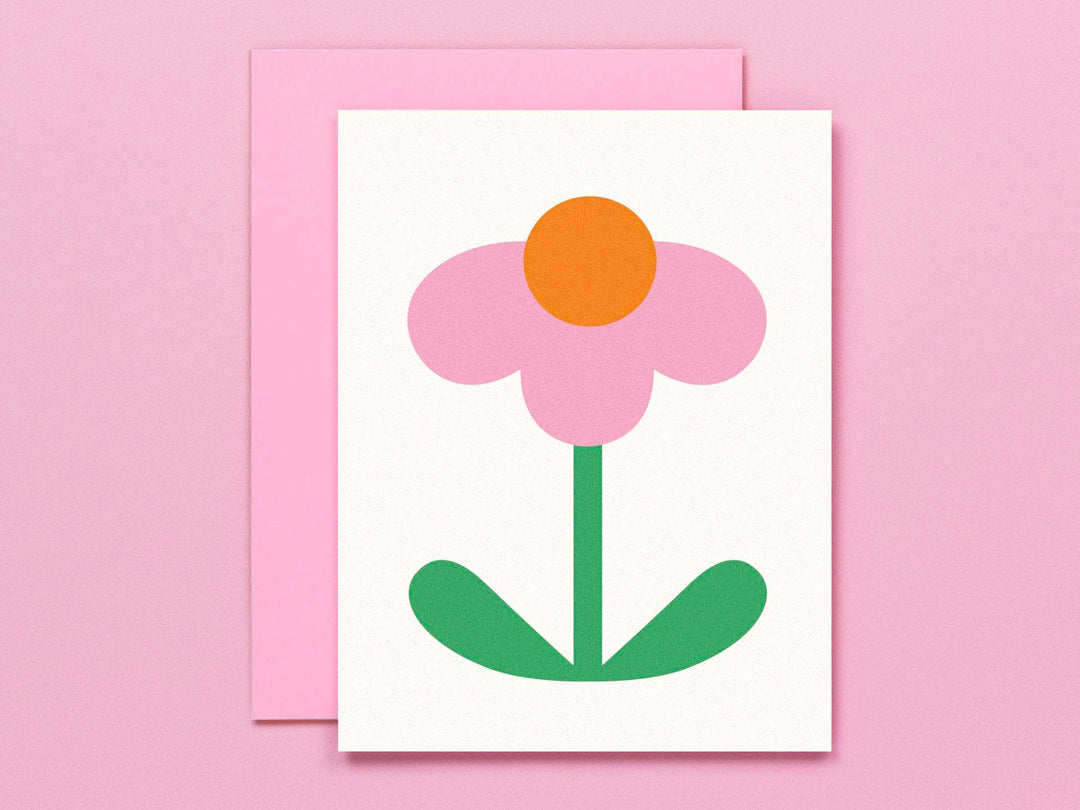 Flower Friend No. 6, Bud Blank Card
