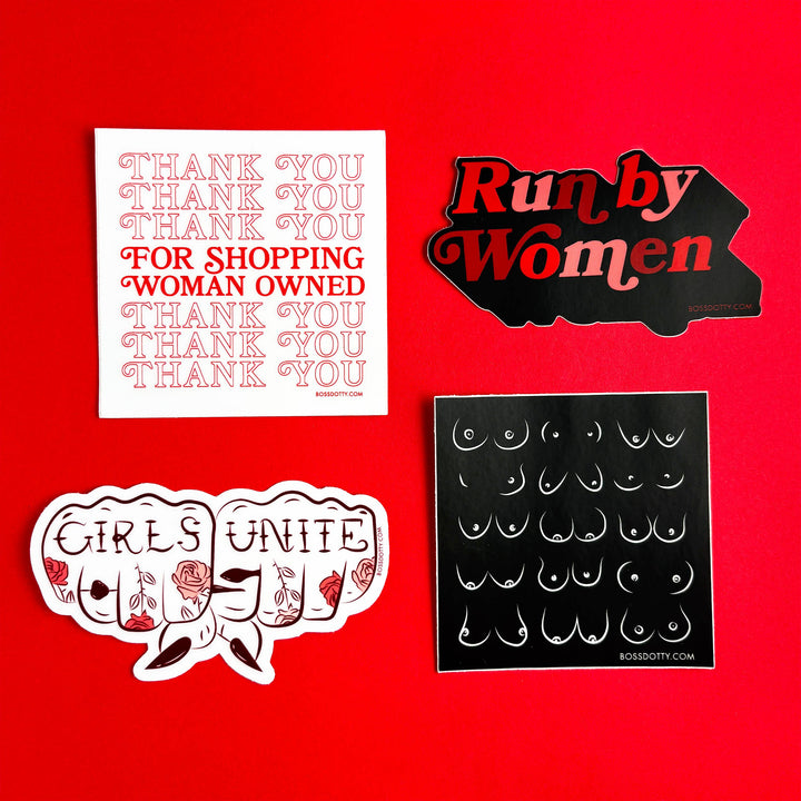 Girls Unite Sticker