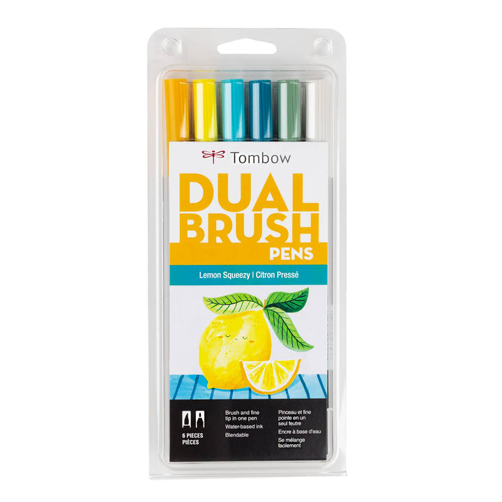 Dual Brush Markers: Lemon Squeezy