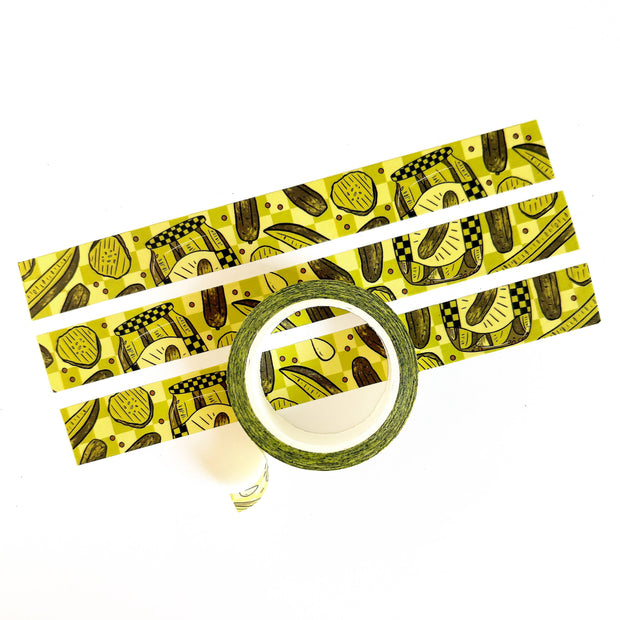 Pickle Pattern Washi Tape