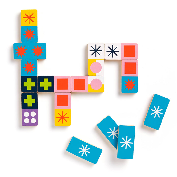 Jonathan Adler Helsinki Wood Domino Set