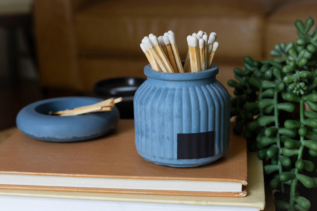 Apothecary Match Holder- Long Matches: Matcha