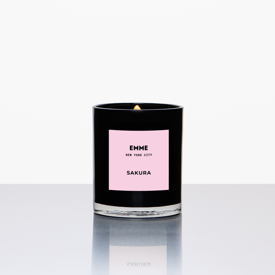 Sakura Candle Jar