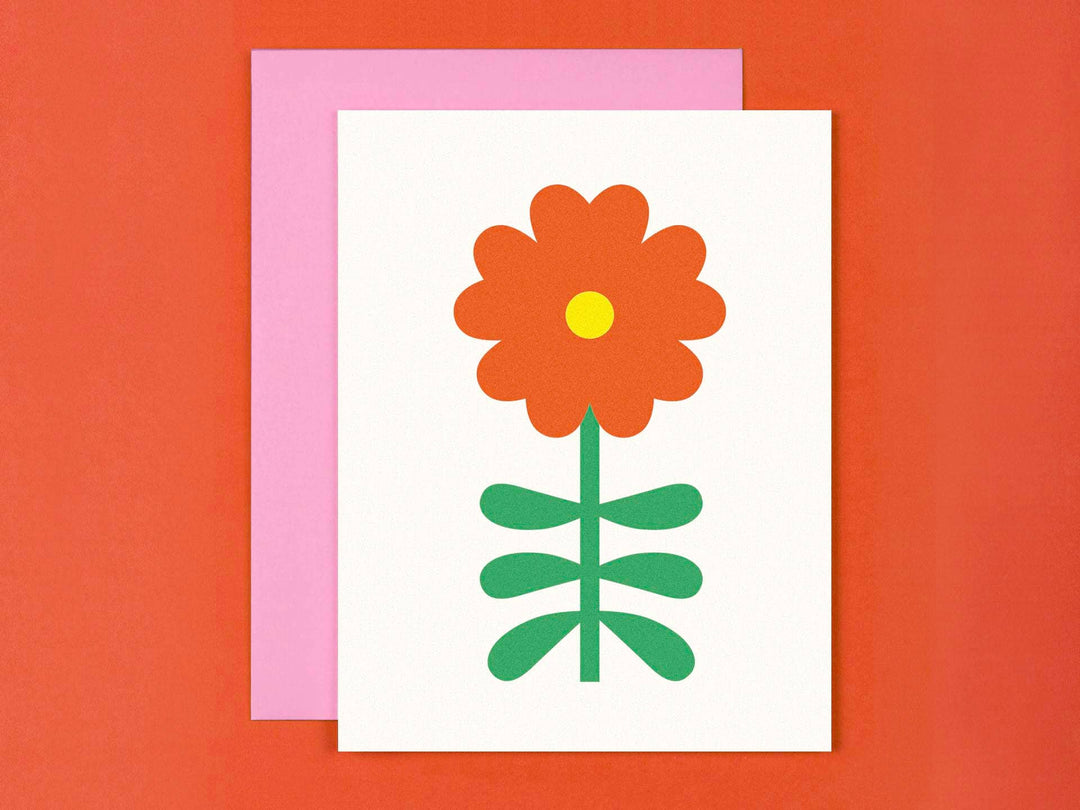 Flower Friend No. 1, Tilly Blank Card