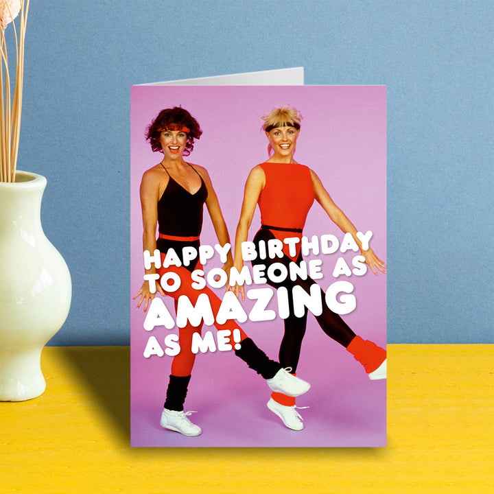 As Amazing As Me Greeting Card