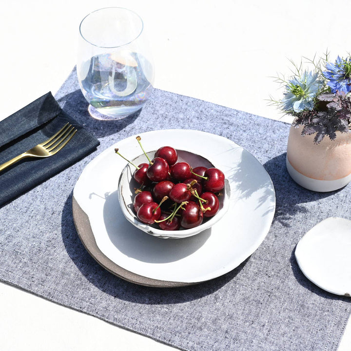 Charcoal Chambray Placemat (INDIVIDUAL)