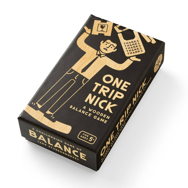 Brass Monkey One Trip Nick Wooden Balance Game