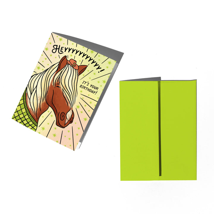 Horse Birthday Card