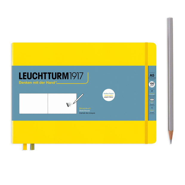 Sketchbooks - 150g/m² Paper Plain: Medium Landscape / Black